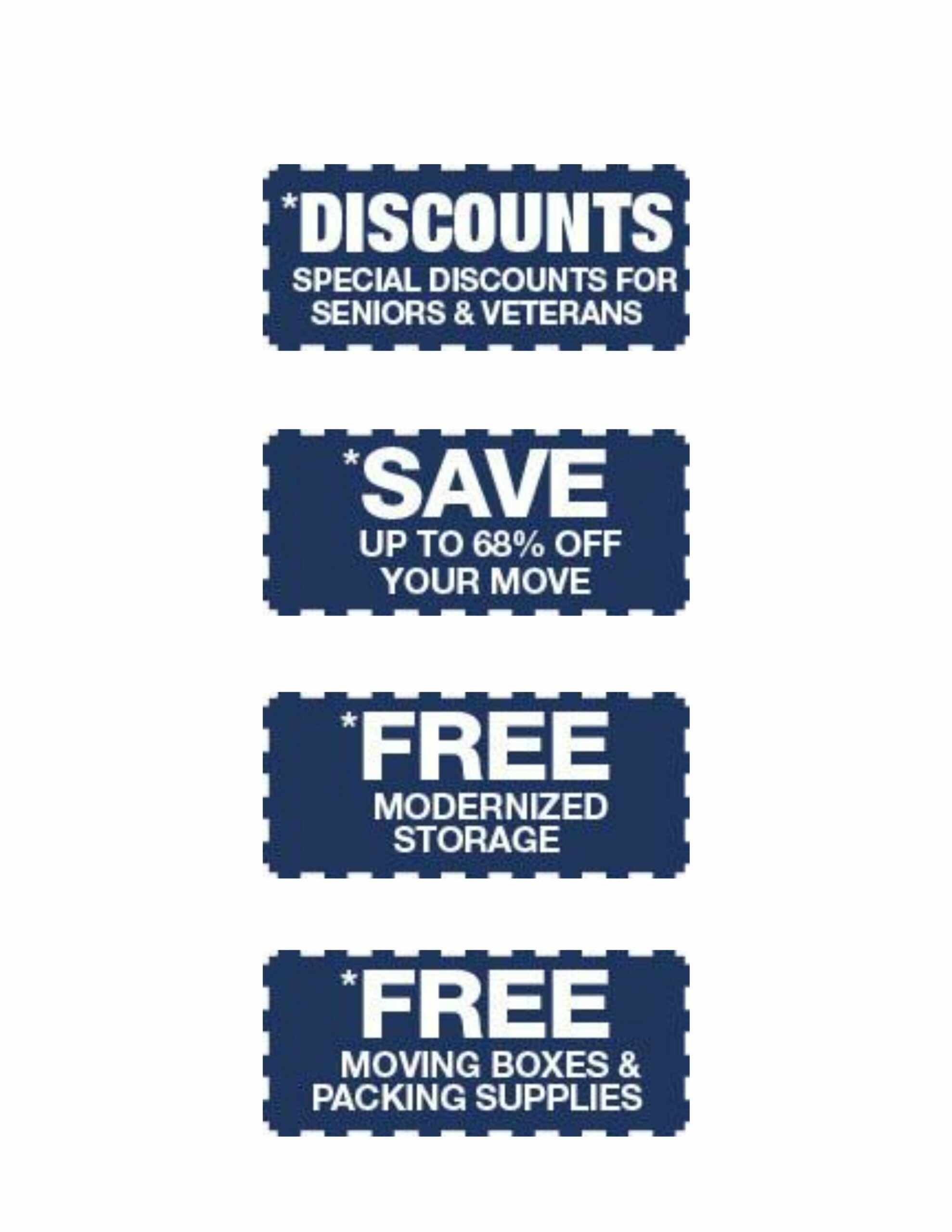 special offer coupons for moving customers 