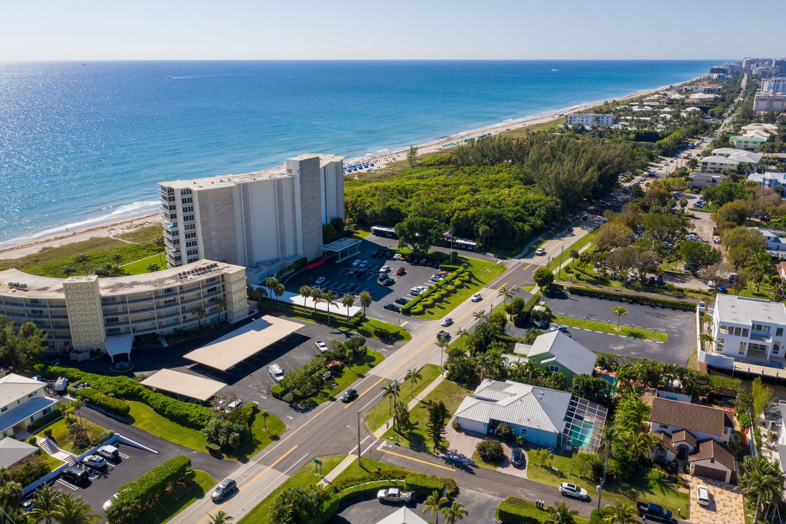 Aerial photo of Boynton Beach Florida