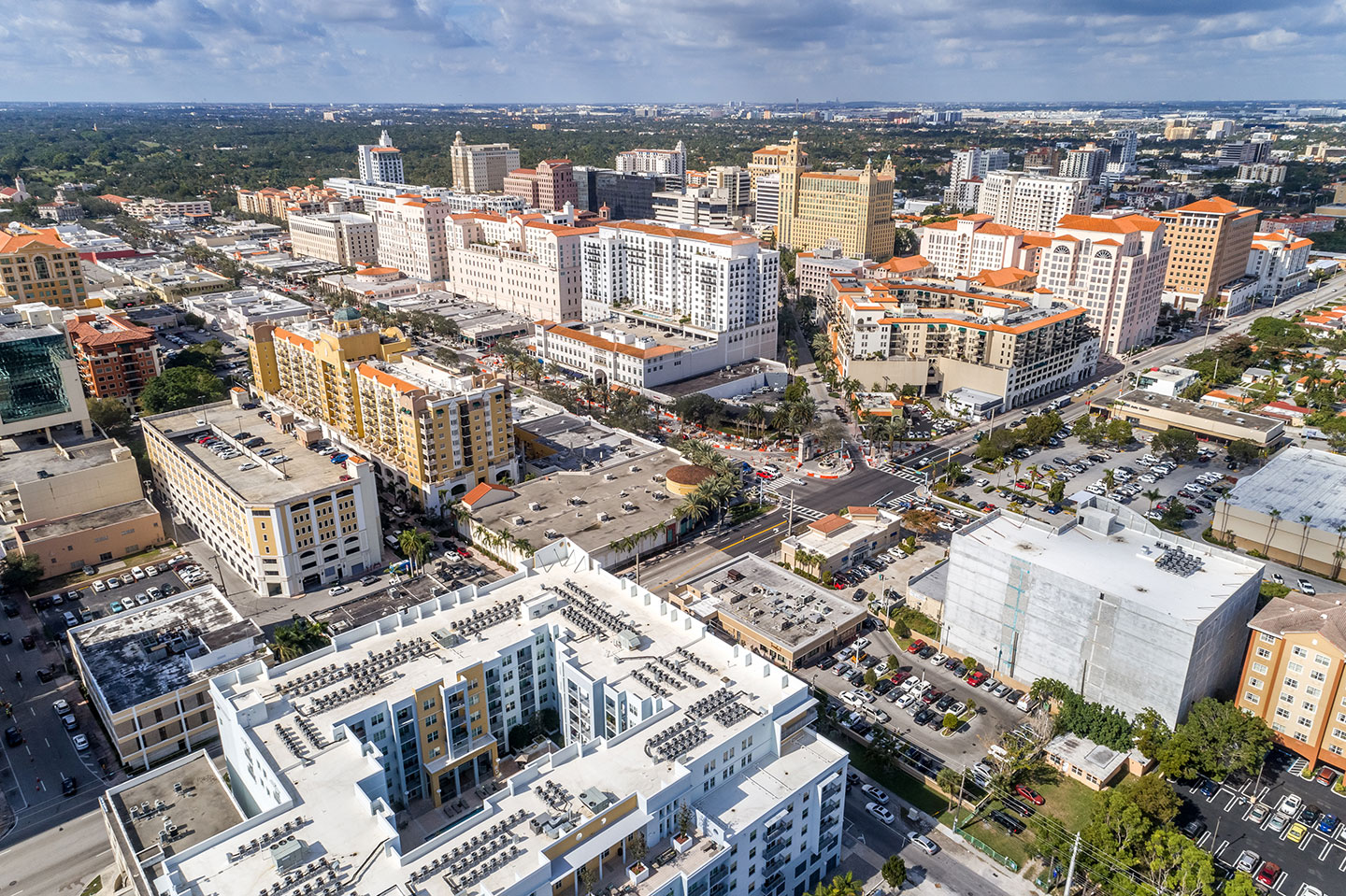Coral Gables aerial