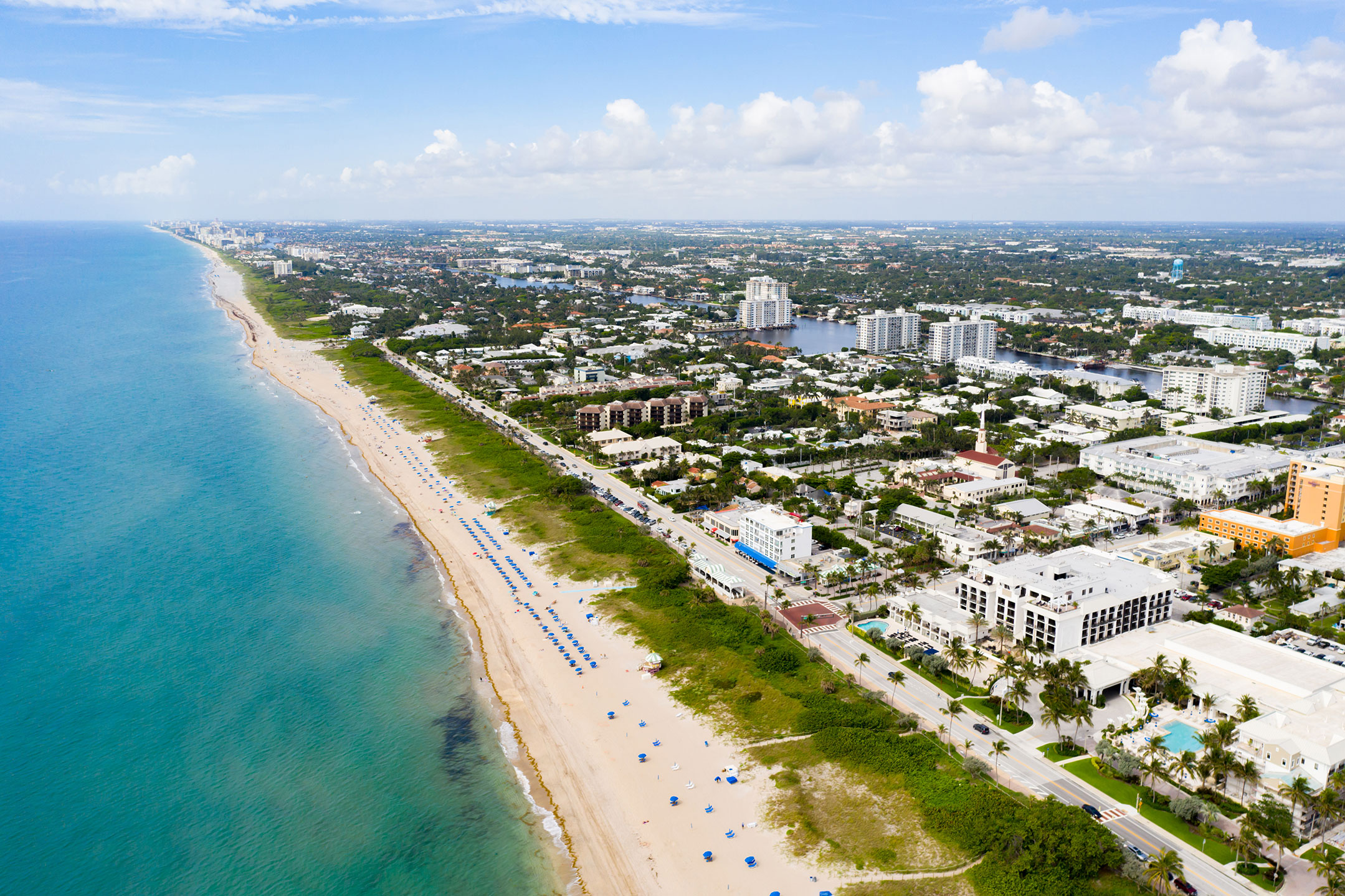 Aerial Photo of Delray Beach Florida